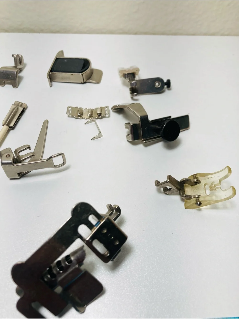 Assorted Sewing Machine Feet and Accessories - Mixed